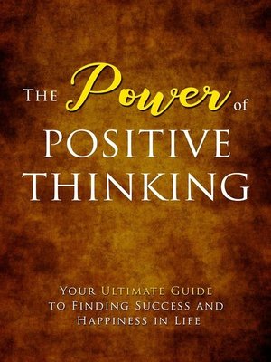 cover image of Power of Positive Thinking